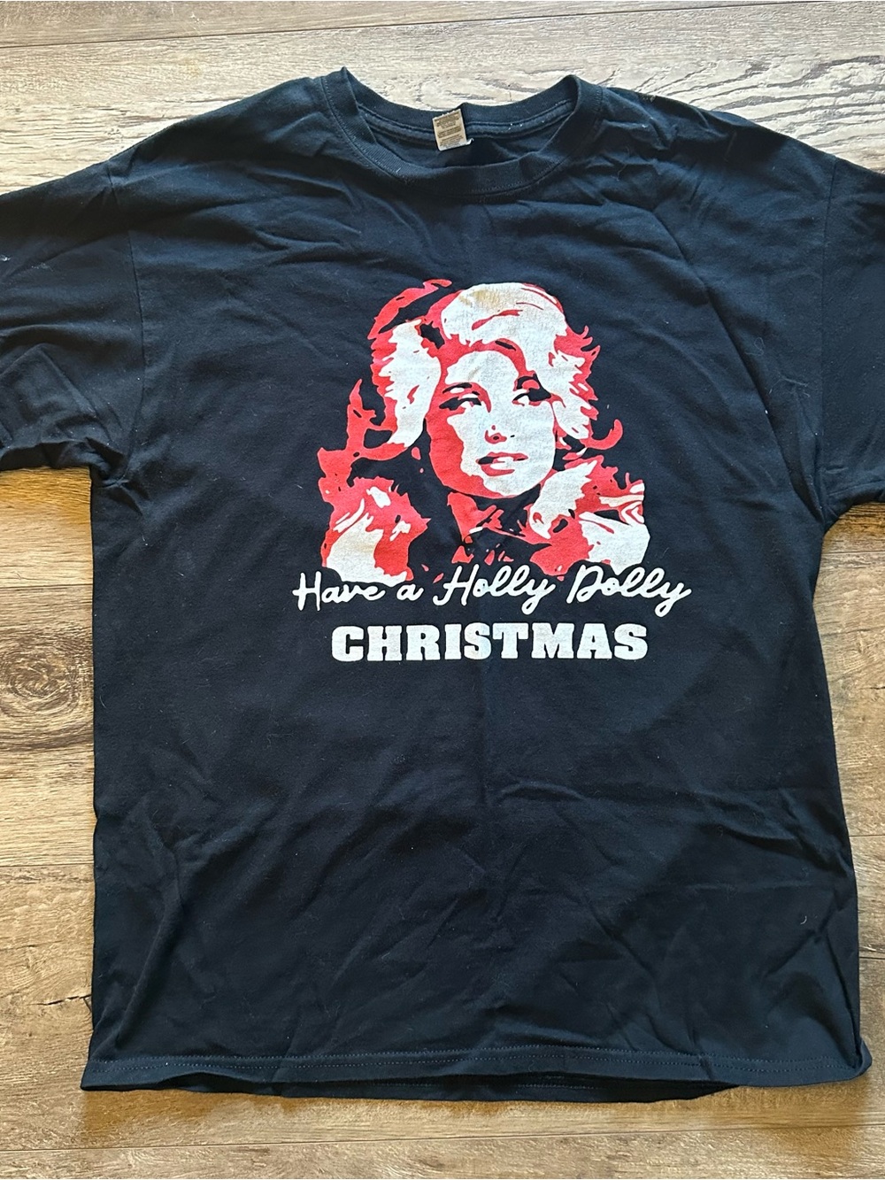 Dolly Parton'Have a Holly Jolly Christmas' Graphic Tee